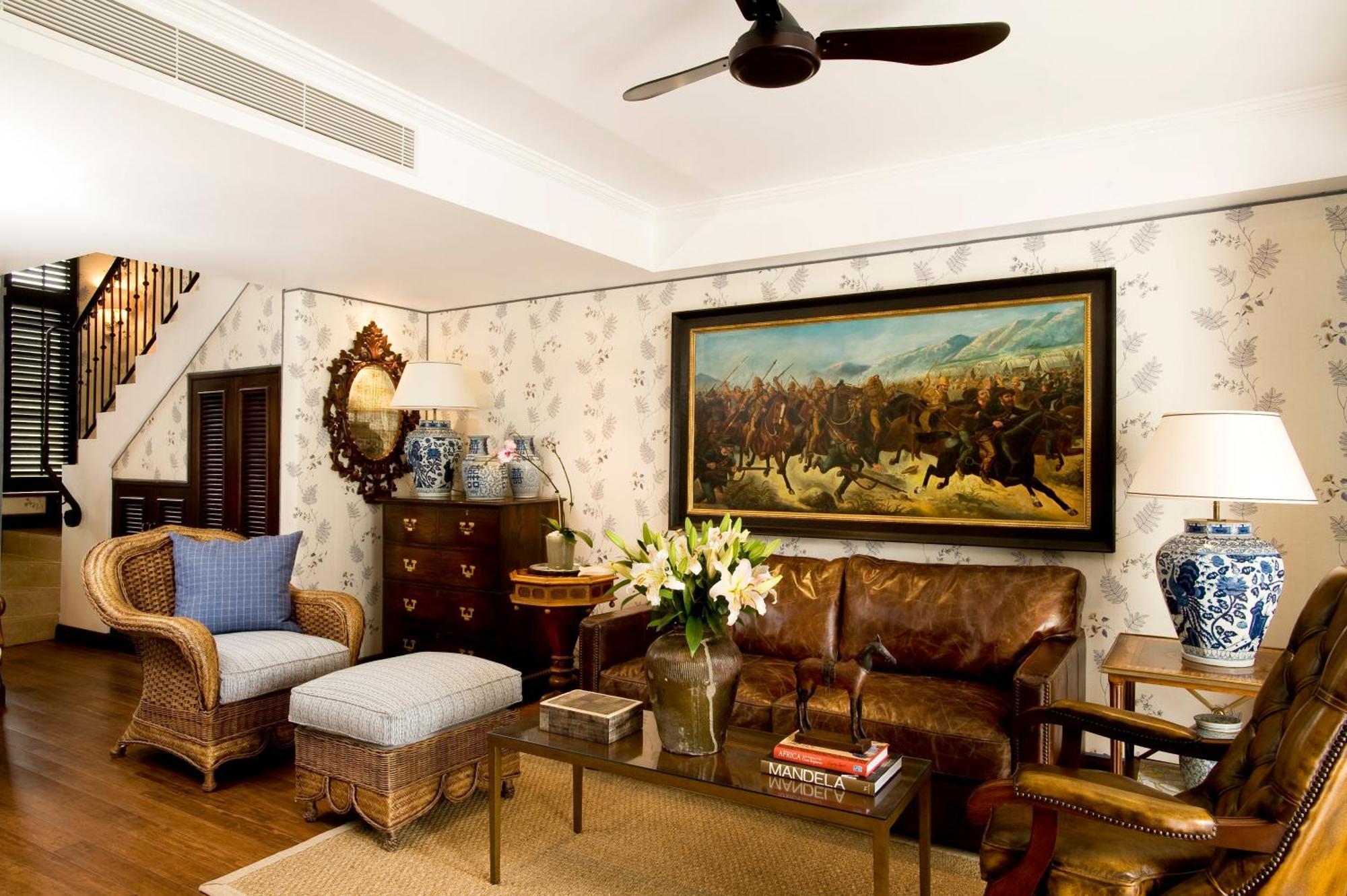 Hotel The Oyster Box Umhlanga Rocks Pokoj fotografie A living room